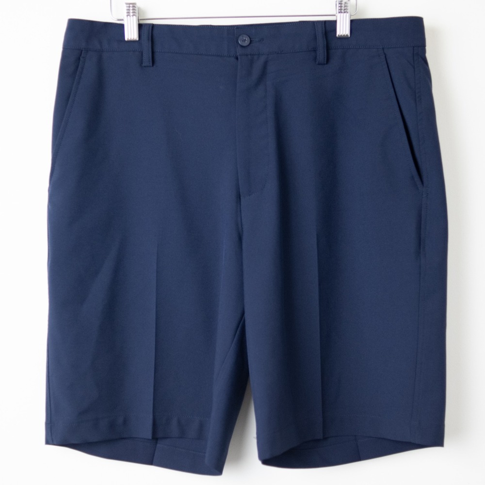 FootJoy Golf Shorts Mens 36 Navy Blue Performance Stretch Flat Front